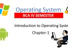 Introduction to Operating System-BCA IV Semester